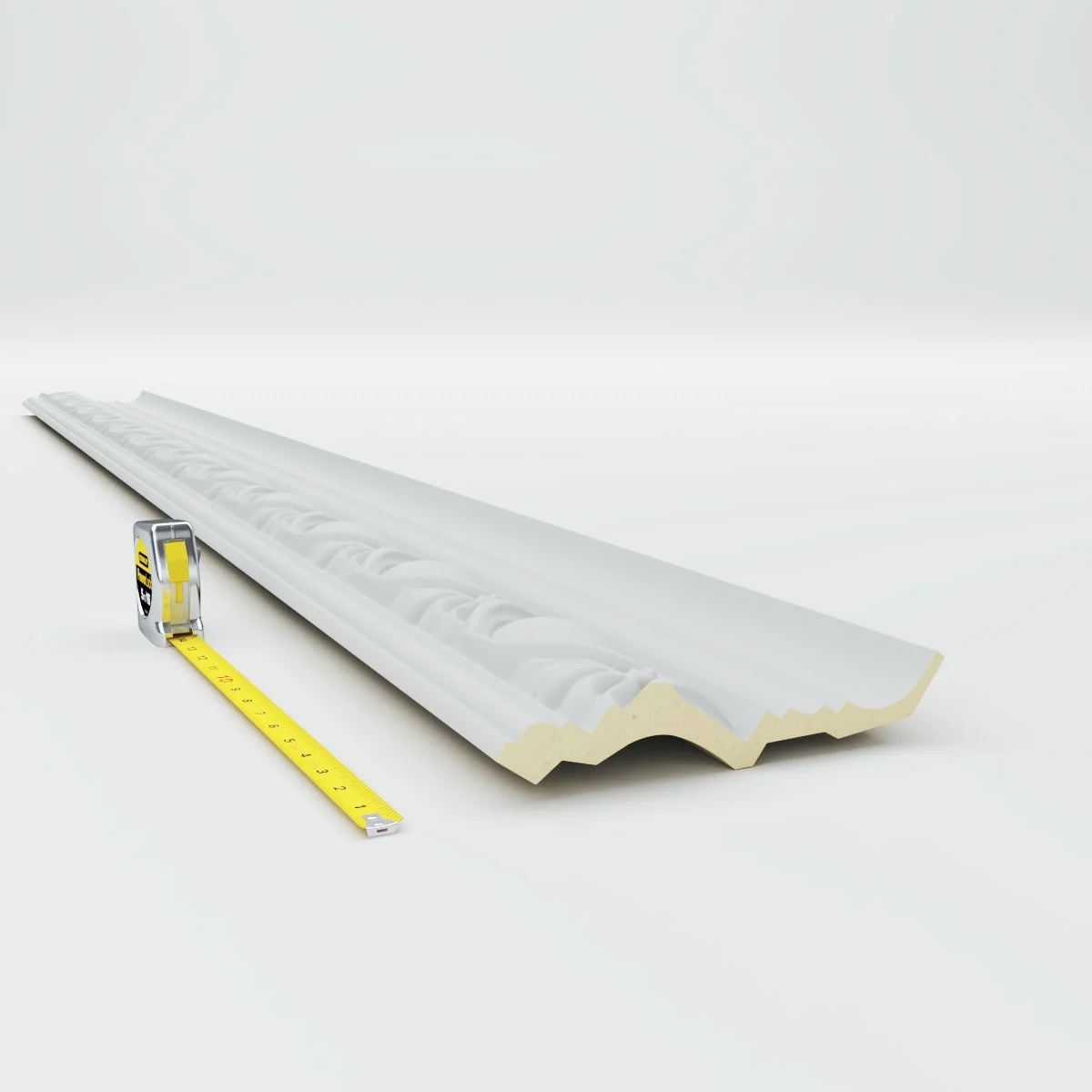 7 3/8"H x 6 1/8"P x 9 5/8"F x 94 1/2"L, (7 3/8" Repeat), Artis Crown Moulding - image 6
