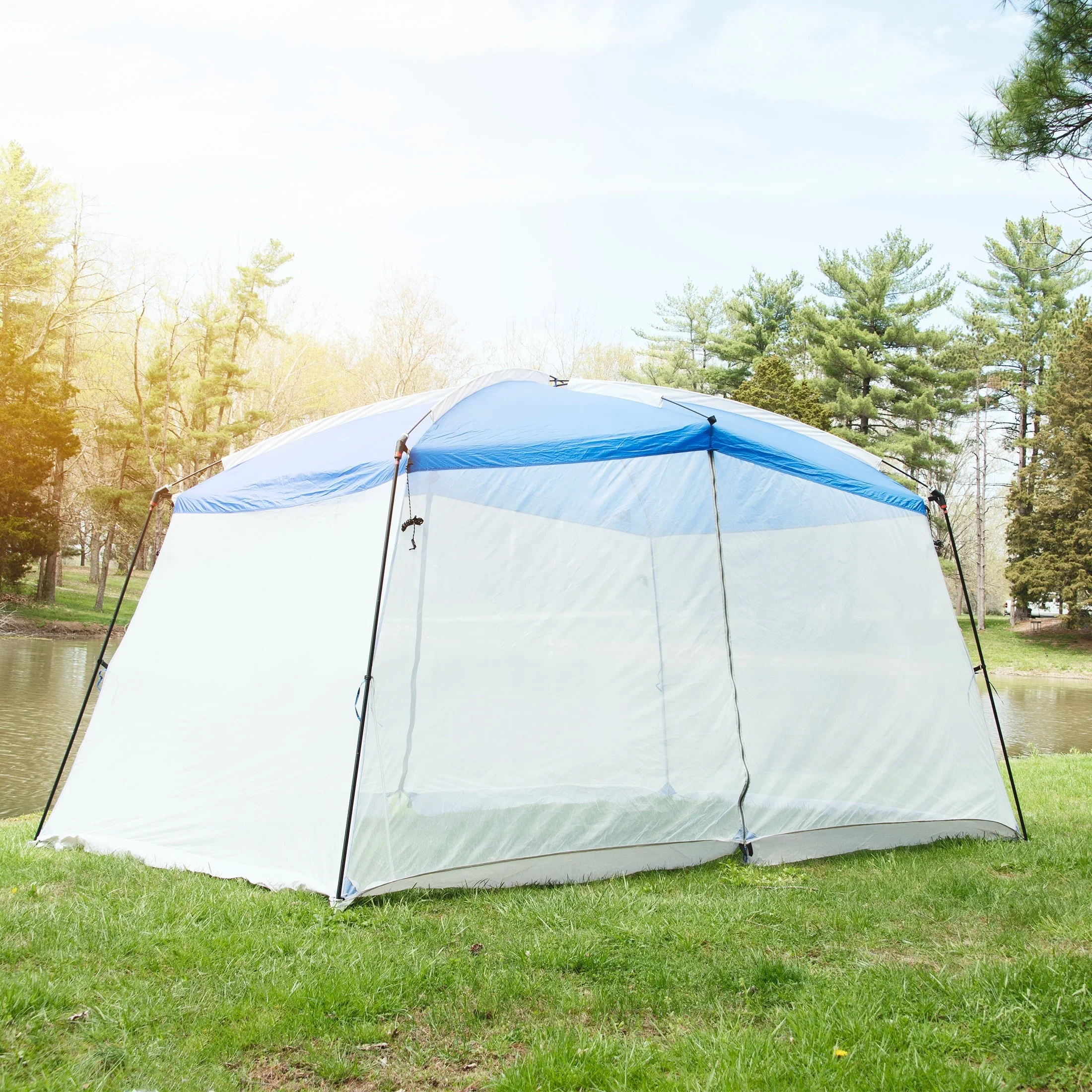 Ozark Trail Screen House Tent, Blue, 13 ft x 9 ft x 84 in - image 3
