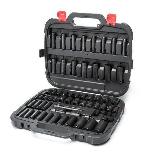 1/2 in. Drive SAE/Metric Impact Socket Set (64-Piece) - product image 1