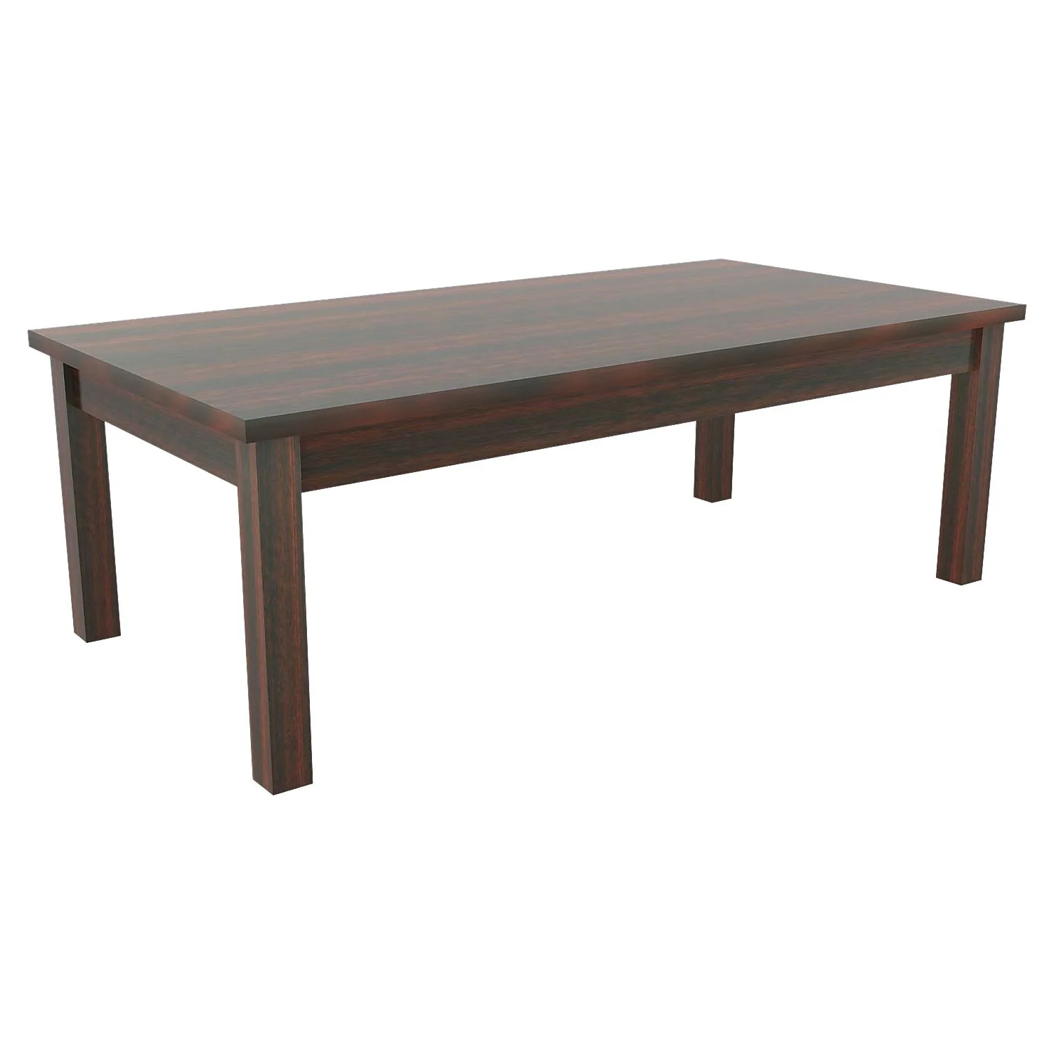 Alera Valencia Series Occasional Table, Rectangle,47-1/4 x 20 x 16 3/8, Mahogany - image 2