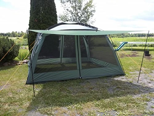 Yanes NEW Kuche Kitchen Tent (12 x 12 x 7'6'') with Rain Panels, Screen House, Dining Shelter, Tent - image 6