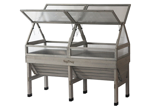 70 Inch Elevated Wooden Raised Garden Bed Planter Box - Outdoor Vegetable & Flower Gardening Bed - product image 4