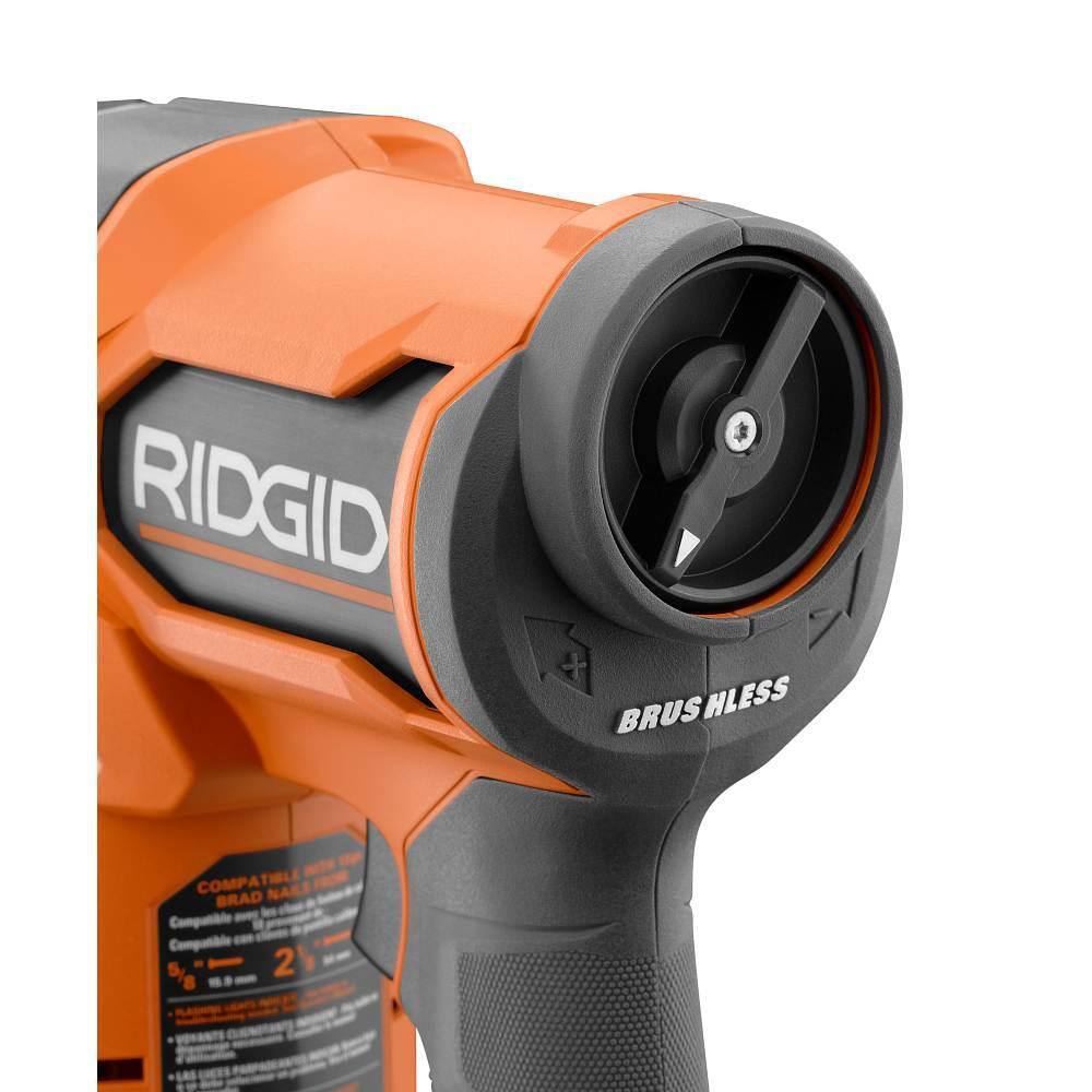 18V Brushless Cordless Nailer Combo Kit - Brad & Finish Nailers with Battery and Charger - product image 4