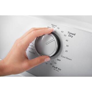 Top Load Electric Dryer with AutoDry System - Large Capacity Clothes Dryer with Wrinkle Shield & Hamper Door - product image 6