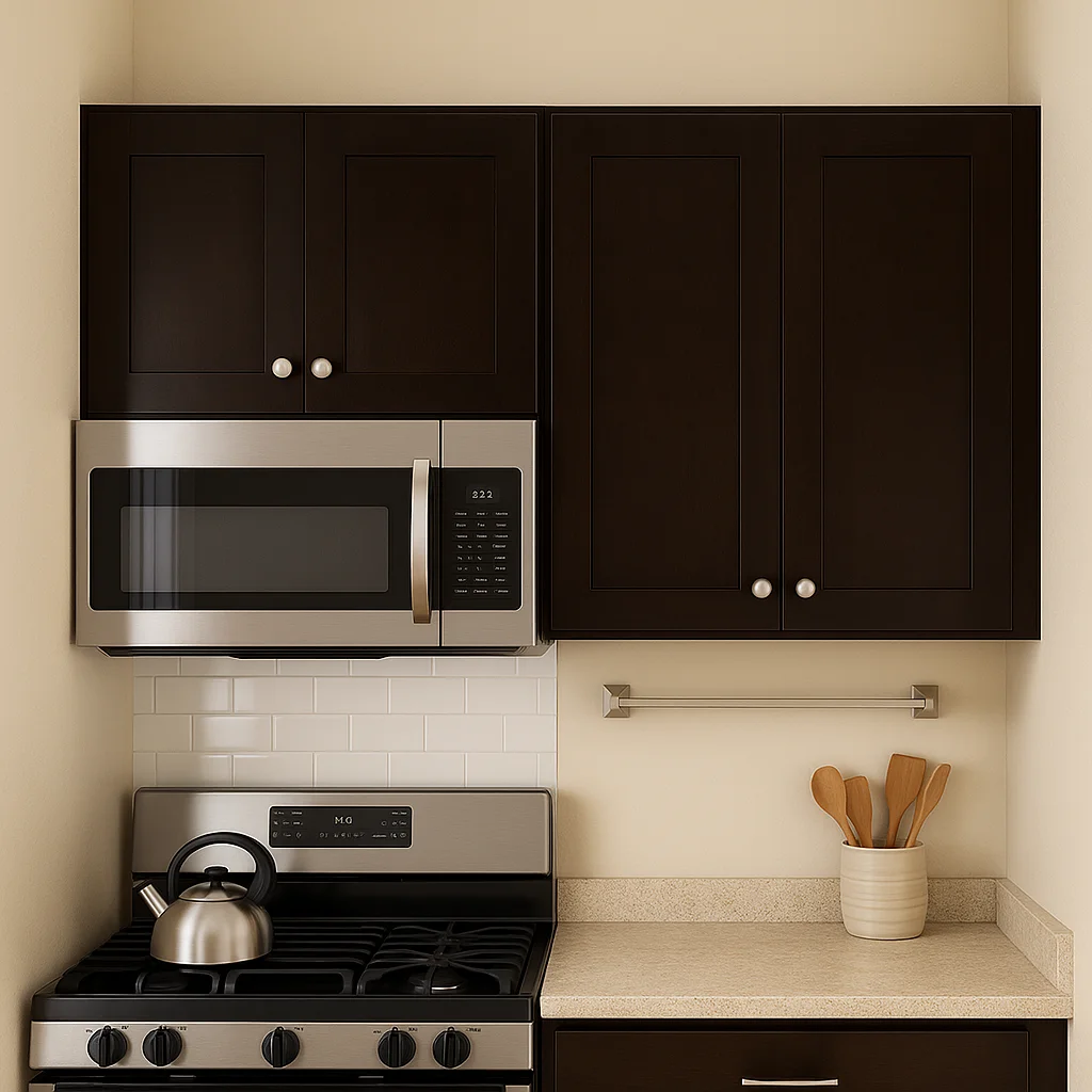 Design House Brookings Solid Wood Ready to Assemble Wall Kitchen Cabinet (30" x 12" x 36"), Espresso - image 6