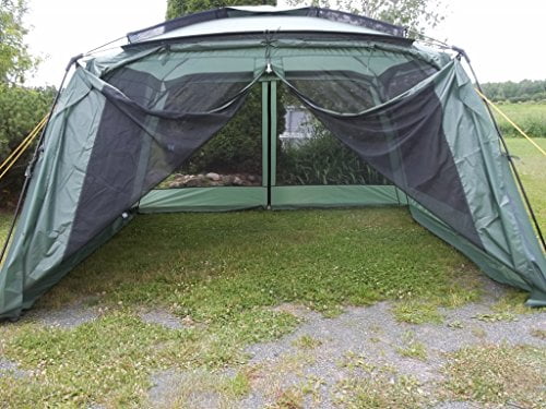 Yanes NEW Kuche Kitchen Tent (12 x 12 x 7'6'') with Rain Panels, Screen House, Dining Shelter, Tent - image 2