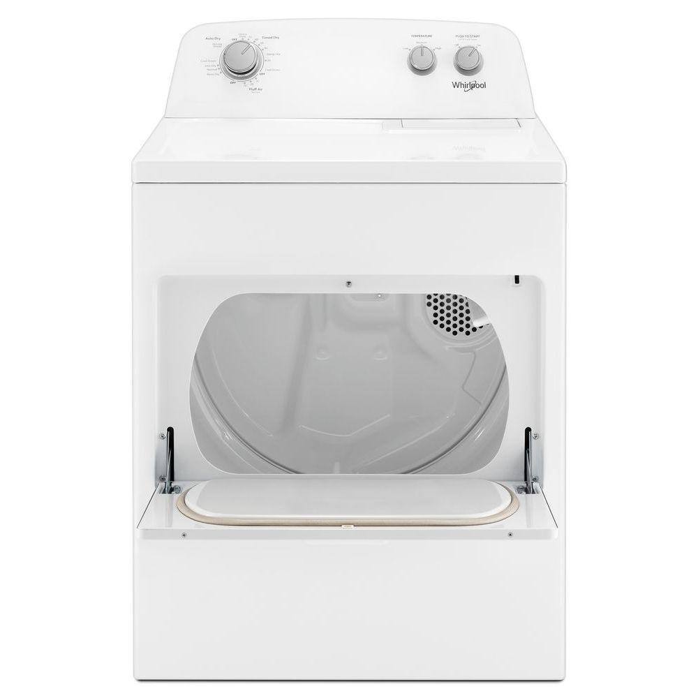 Top Load Electric Dryer with AutoDry System - Large Capacity Clothes Dryer with Wrinkle Shield & Hamper Door - product image 2