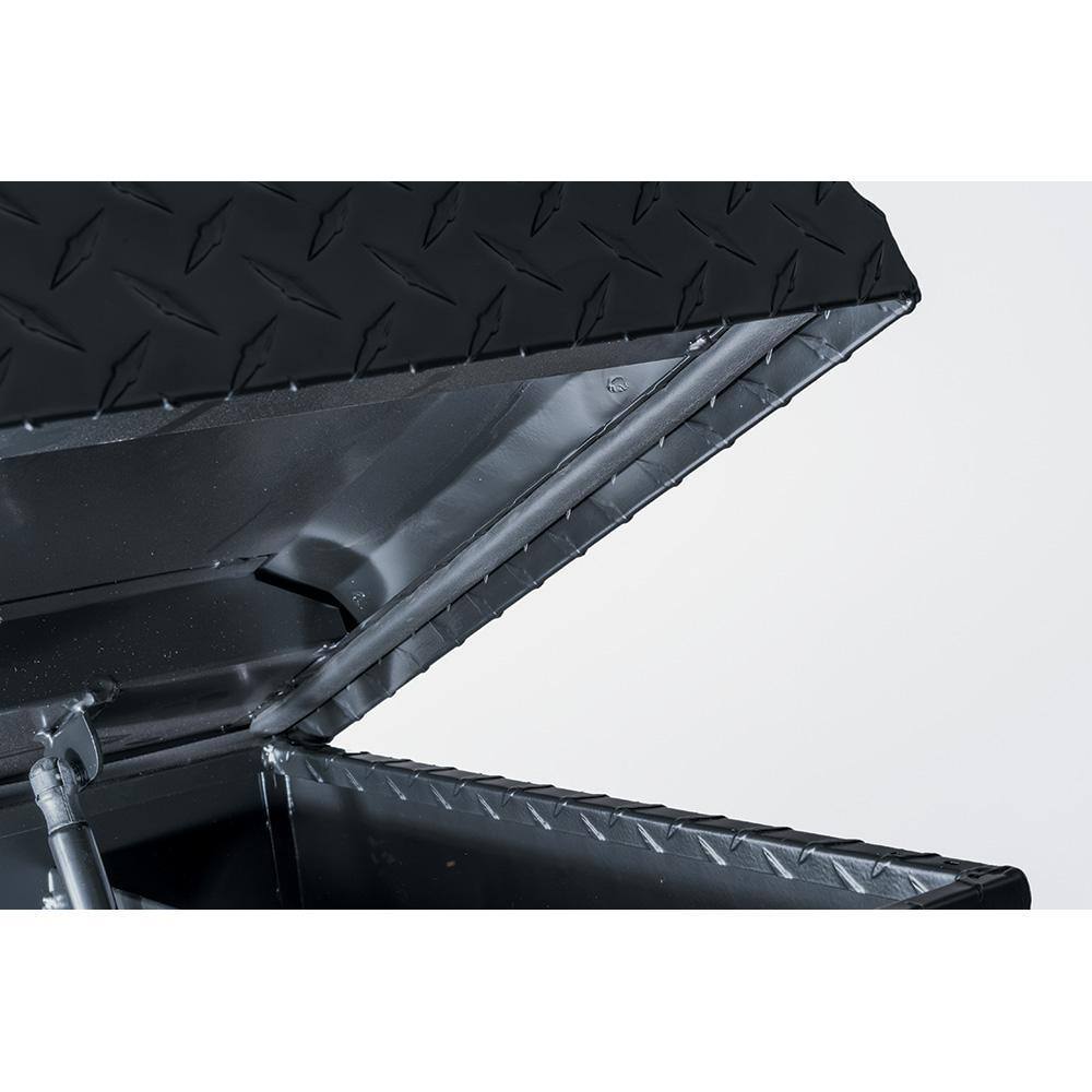 Aluminum Low Profile Saddle Truck Tool Box with Lock, Weather Seal & Sliding Tray for Toyota Tacoma - product image 3