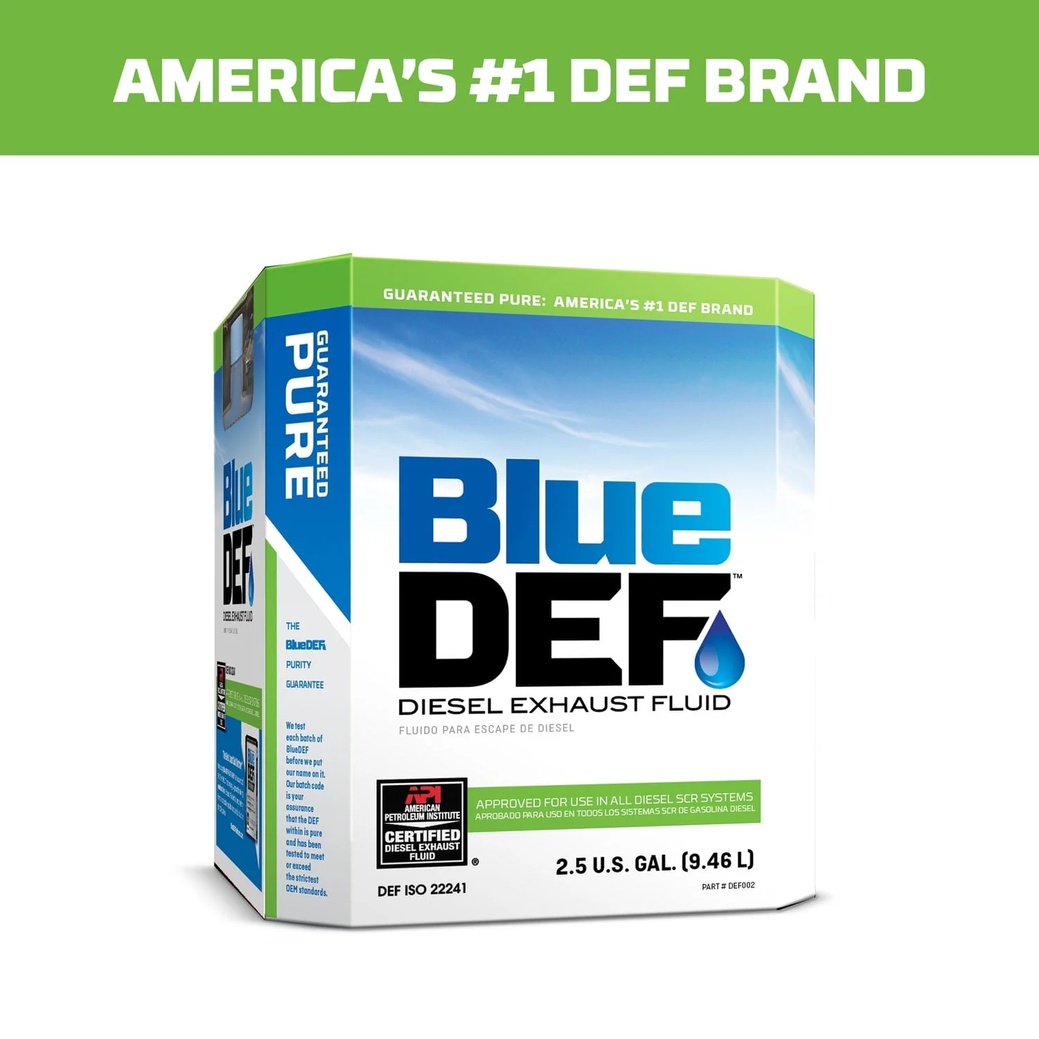 BlueDEF 48 x 40 x 44.75 inches Diesel Exhaust Fluid 2.5 gal Jug (6 Pack) - image 4