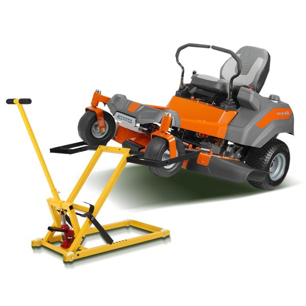 500 lb Lawn Mower Lift Jack - Adjustable Steel Maintenance Lift for Zero Turn Mowers - product image 1
