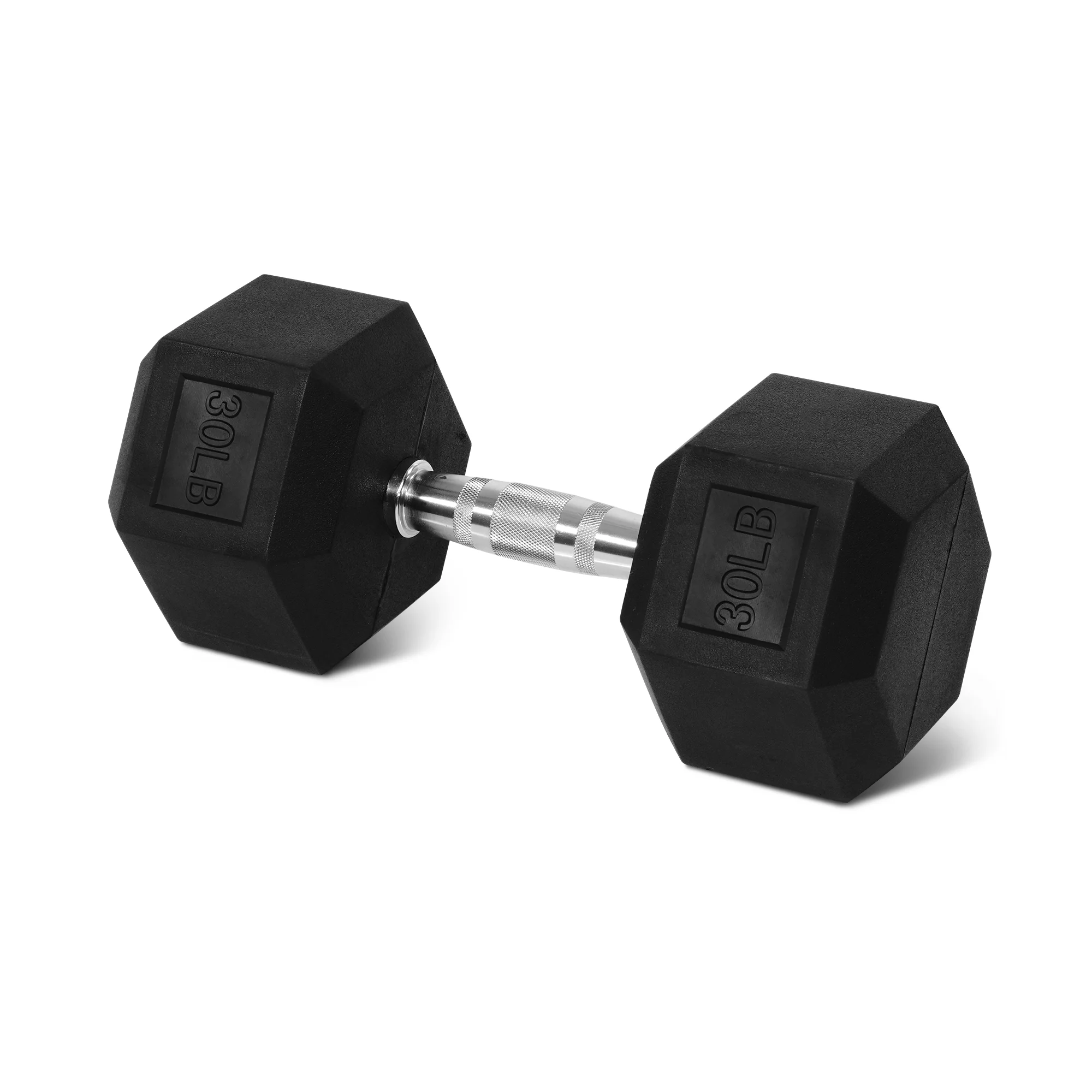 BalanceFrom Non Slip Grip Rubber Hex Dumbbell Set, 5.00 x 12.00 x 5.00 in - image 7