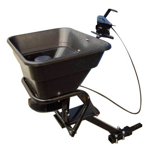 80 lb ATV Seed and Fertilizer Spreader with 12V Motor, Broadcast Spreader for UTV and Tractor - product image 1