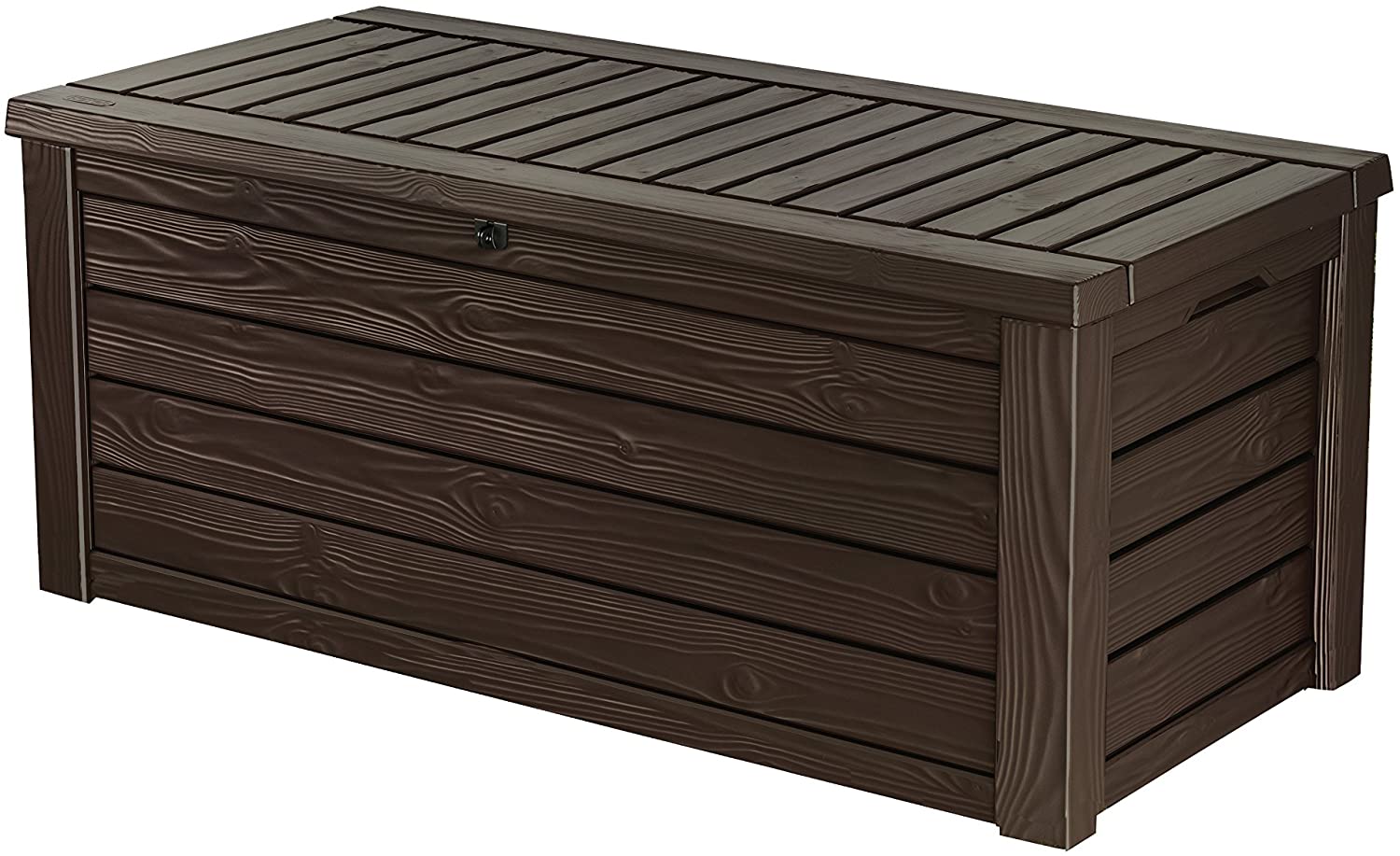 150 Gallon Outdoor Storage Deck Box - Resin Patio Storage Bench with Hydraulic Lift and 660 lb Seat Capacity - product image 1