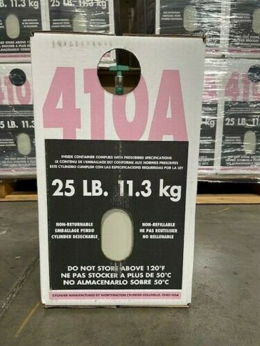 R-410A Refrigerant 25 lb Cylinder, Factory Sealed Virgin Refrigerant for HVAC Systems - product image 3
