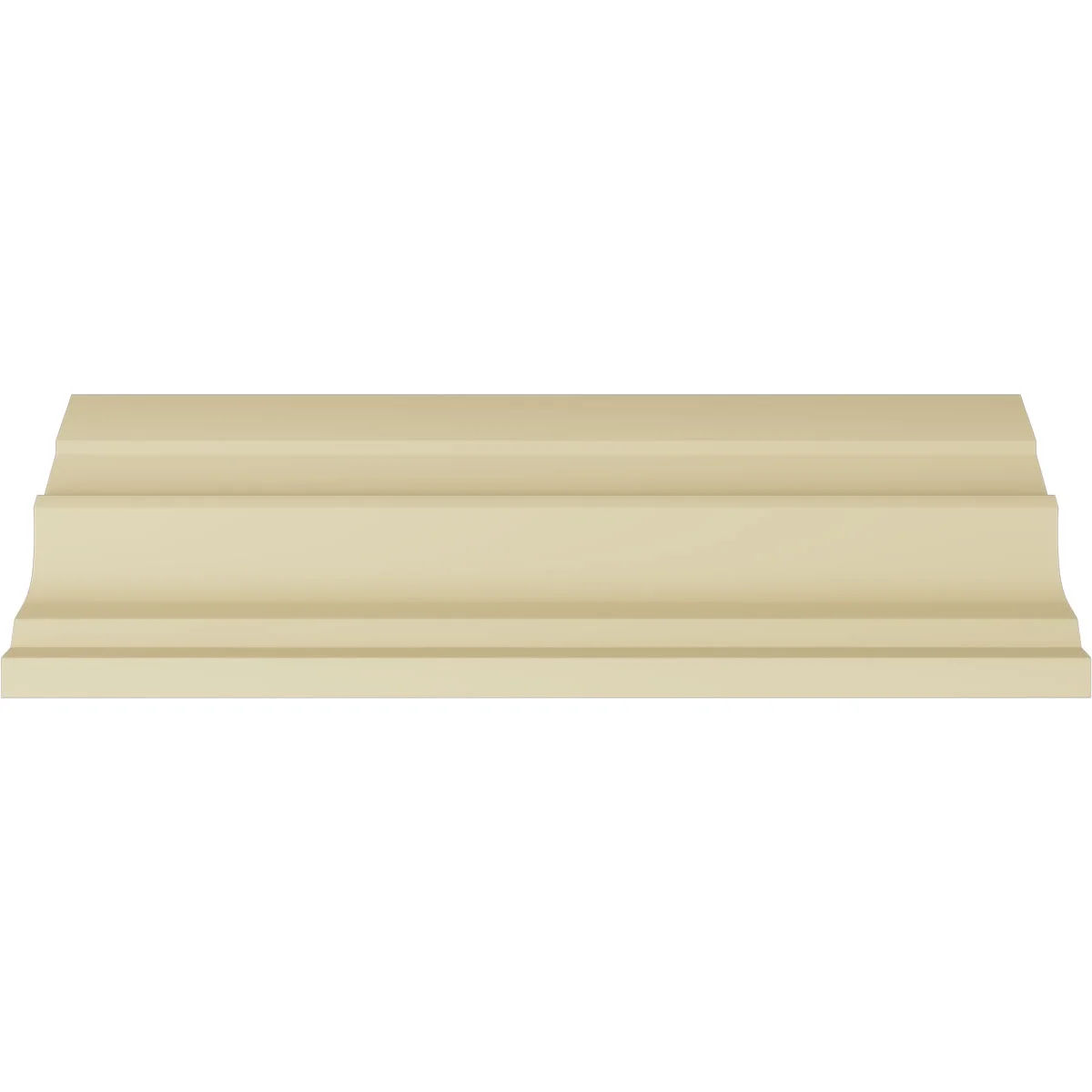 7 3/8"H x 6 1/8"P x 9 5/8"F x 94 1/2"L, (7 3/8" Repeat), Artis Crown Moulding - image 4