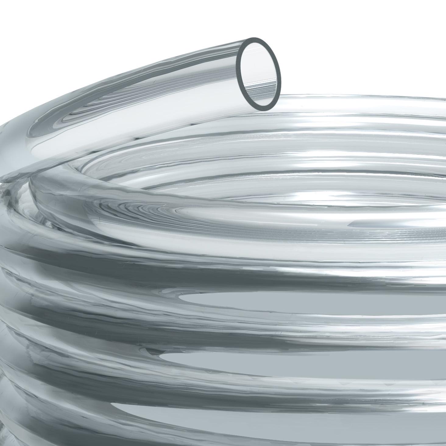 1 In. I.D. x 1-1/4 In. O.D. x 100 ft. Multi-Use Clear Flexible Vinyl Tubing - image 2