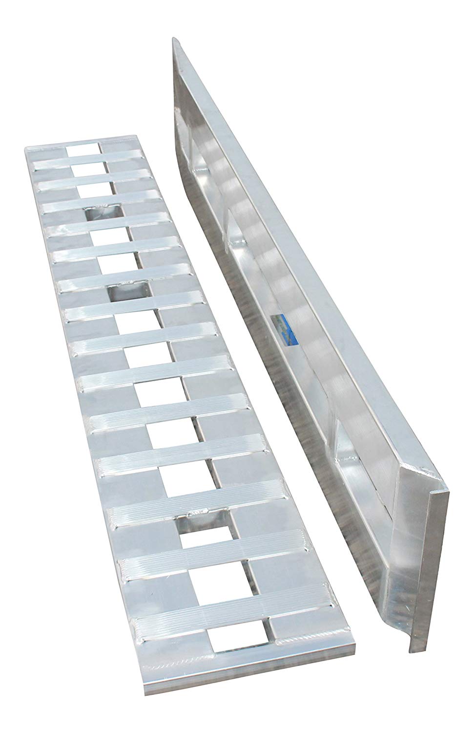 7 ft Aluminum Loading Ramps Set of 2 - 15 in Wide Trailer Ramps - product image 1