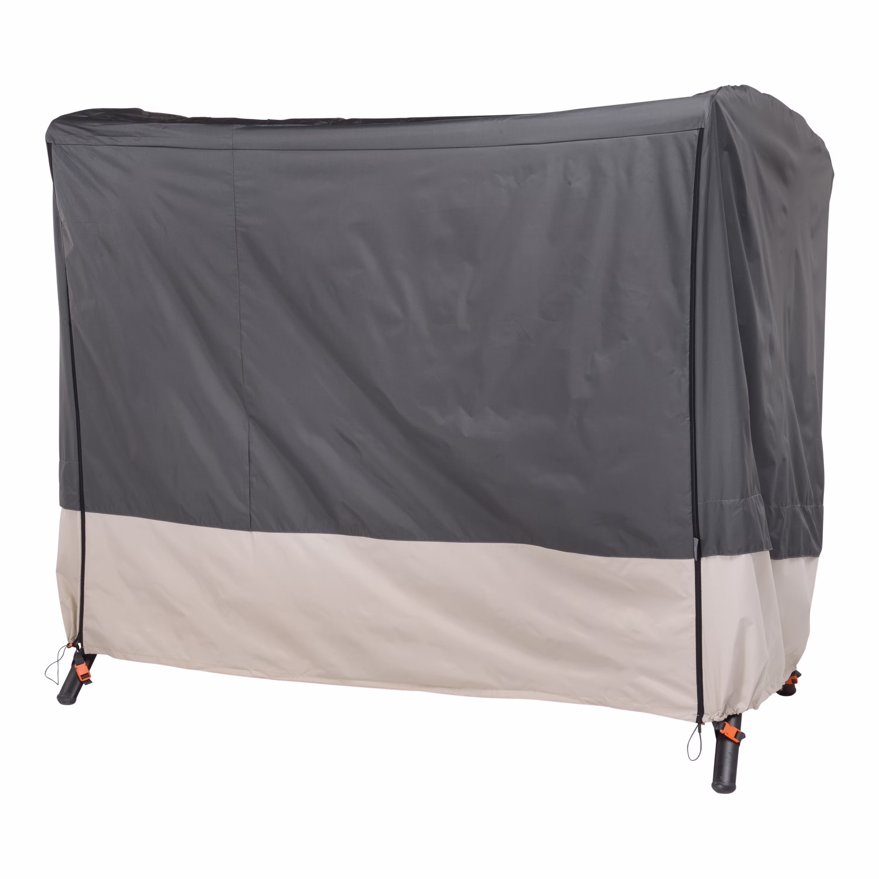 Modern Leisure Renaissance Patio Swing Cover, 81"L x 52"W x 70"H, Gray - image 1