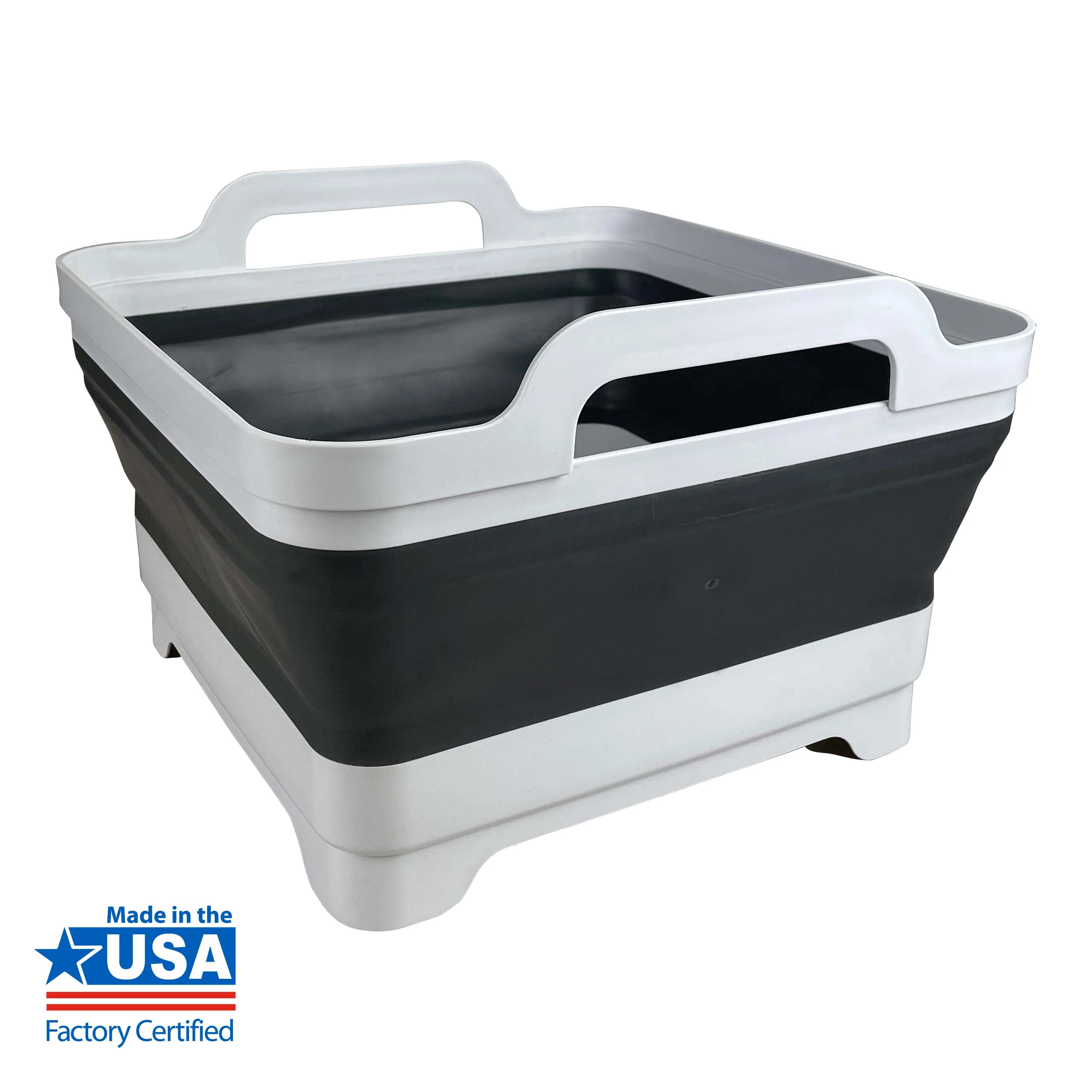 Trail 10-quart Collapsible Sink 12.1 in L x 12.1 in W x 2.75 in H (7.87 in expanded) - image 8