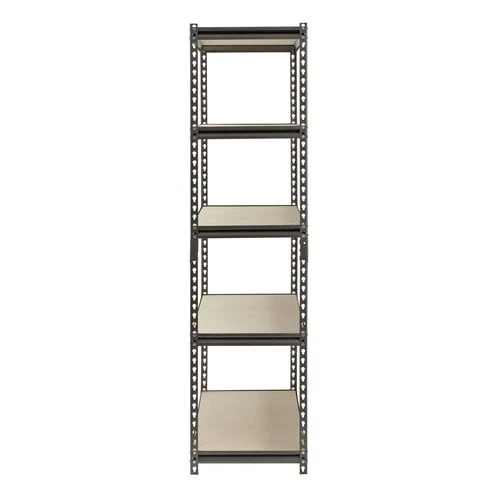 Muscle Rack 48"W x 18"D x 72"H 5-Shelf Steel Freestanding Shelves, Silver - image 6