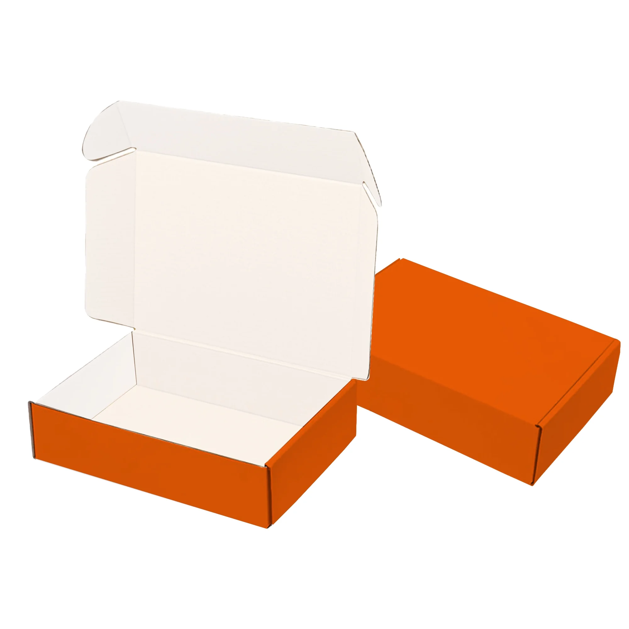 Ucanpack Heavy Duty Boxes For Moving Deluxe Mailer Box Medium Orange, 12 x 12 x 6" - 25 Pcs - image 2