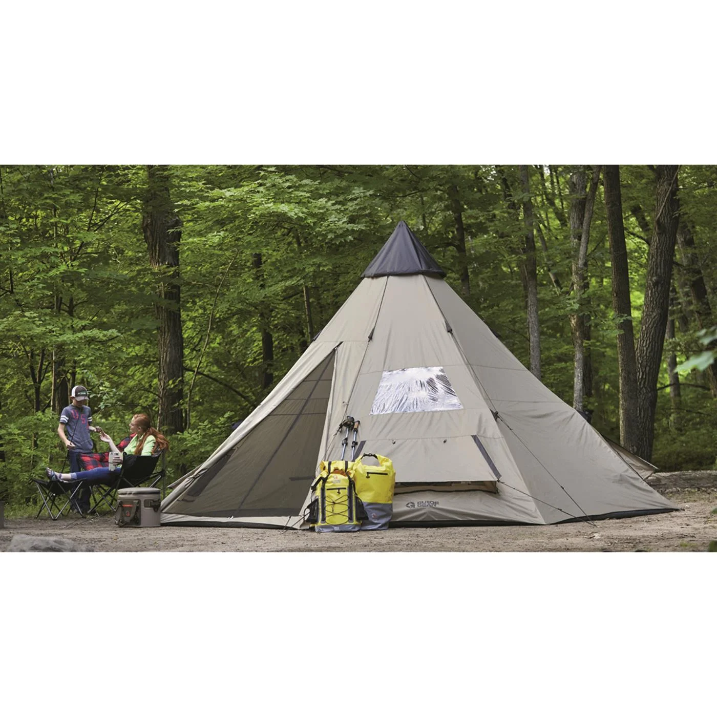 Guide Gear 18' x 18' Teepee Tent - image 2