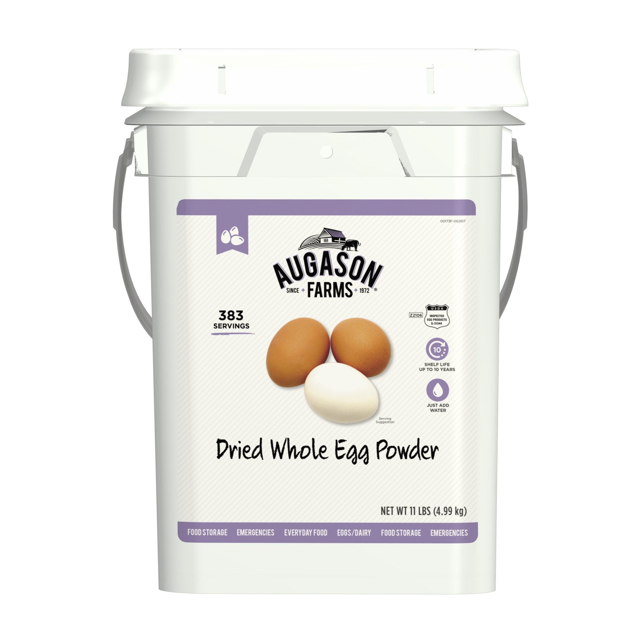 Augason Farms Dried Whole Egg Powder 11 lb - Long Term Food Storage - product image 1