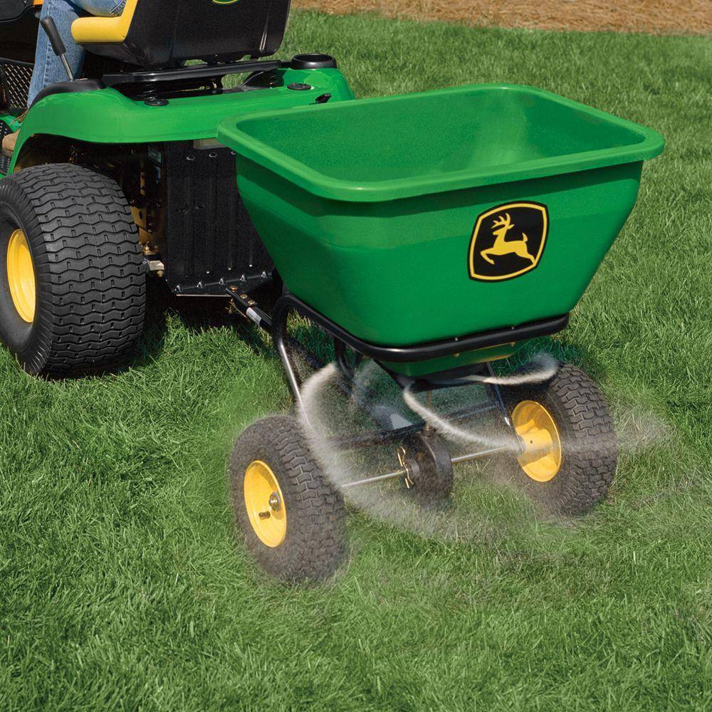 175 lb Tow-Behind Broadcast Spreader with Poly Hopper, Adjustable Flow Control for Lawn Tractors - product image 3