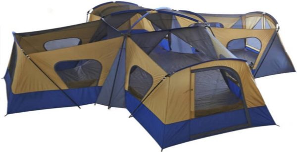 14 Person Family Cabin Tent - 4 Room Large Camping Tent with Freestanding Design for Outdoor Hiking & Camping - product image 2