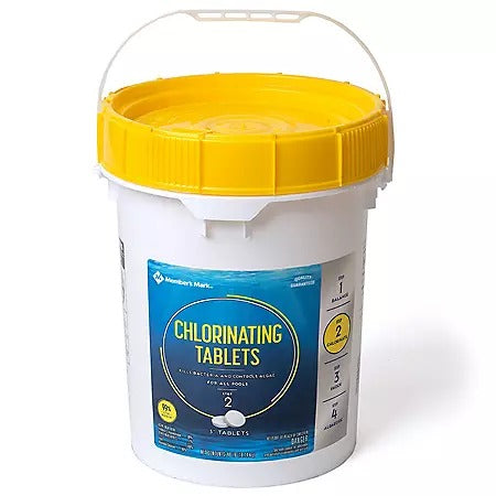 3 Inch Chlorinating Tablets 40 lb - Pool Sanitizer Tablets - product image 1