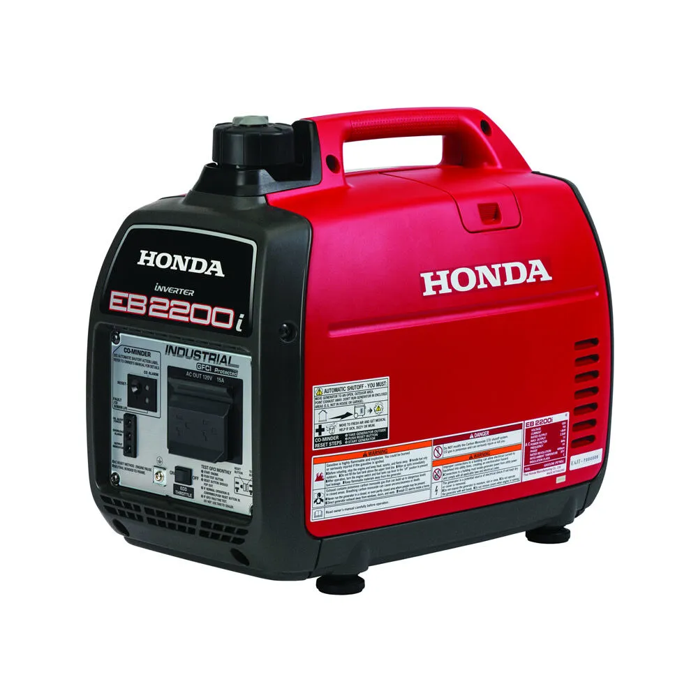 Honda EU2200i 2200 Watt Portable Inverter Generator with CO-Minder, Super Quiet Gas Generator - product image 3