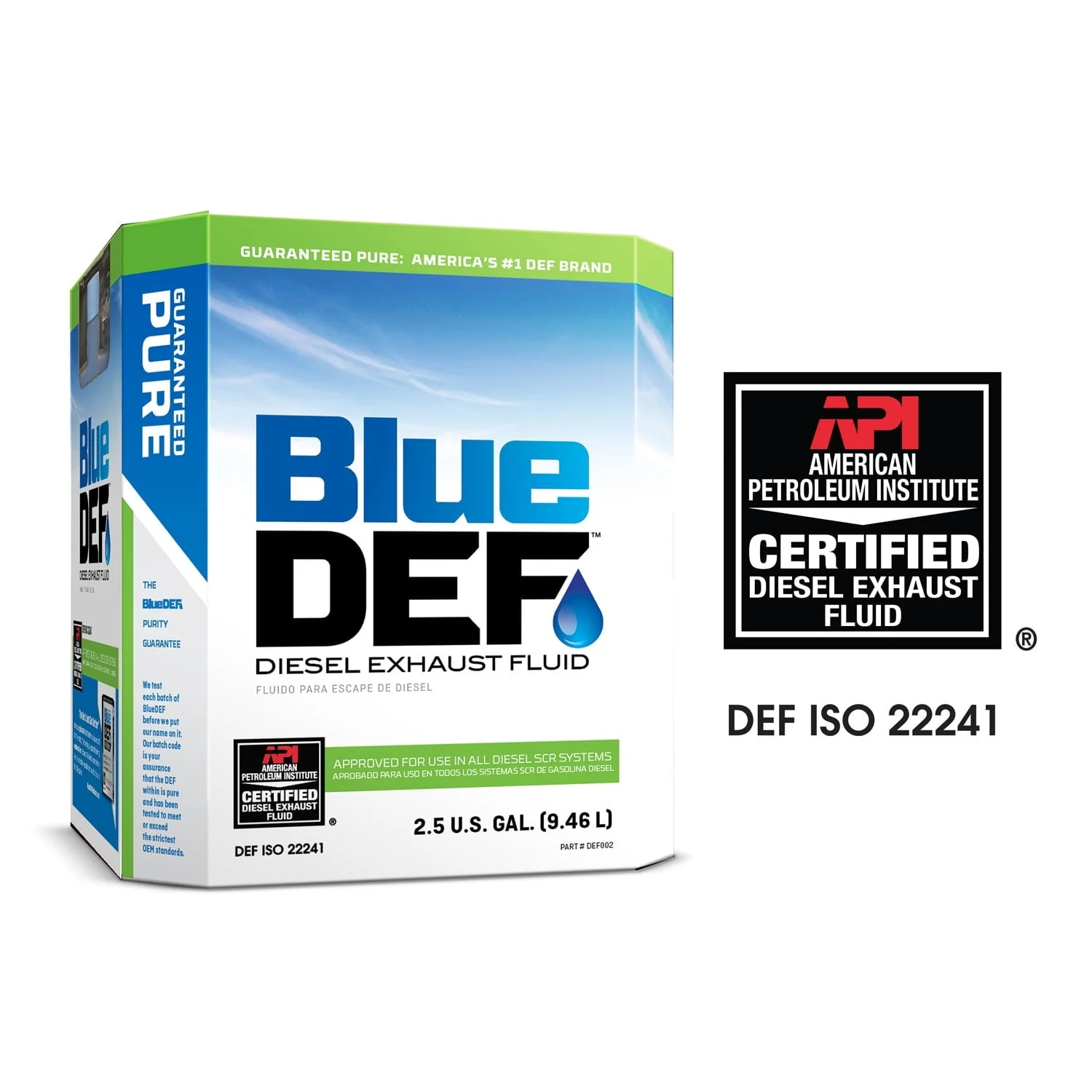 BlueDEF 48 x 40 x 44.75 inches Diesel Exhaust Fluid 2.5 gal Jug (6 Pack) - image 5