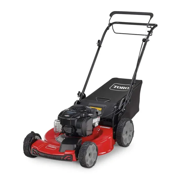 22-Inch Gas Self-Propelled Lawn Mower - Front-Wheel Drive High-Wheel Mower with Grass Collection Bag - product image 1