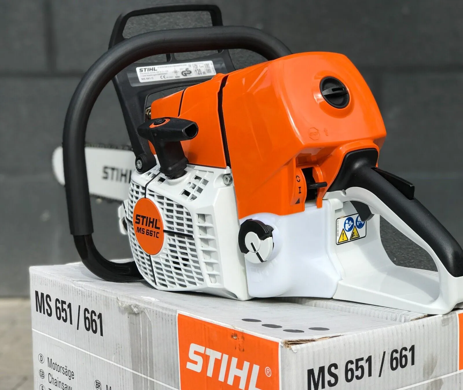 MS 661 C Professional Chainsaw with Bar and Chain - New - product image 3