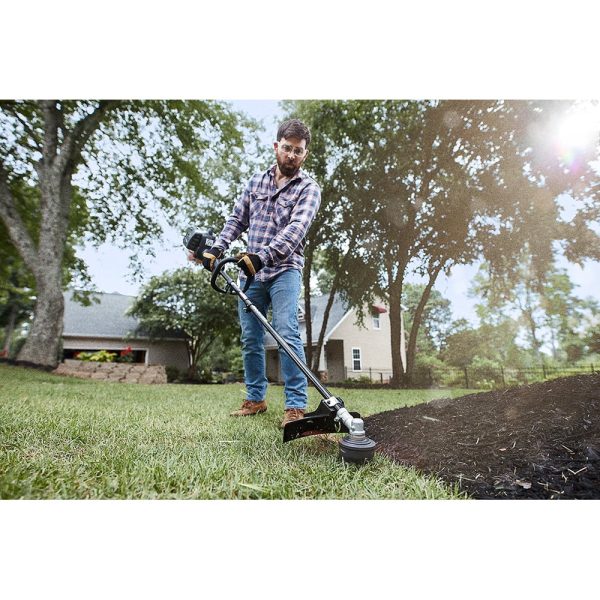 Black Max 25cc 2-Cycle Gas String Trimmer, 18-Inch Cutting Swath, Straight Shaft, Attachment Capable - product image 3