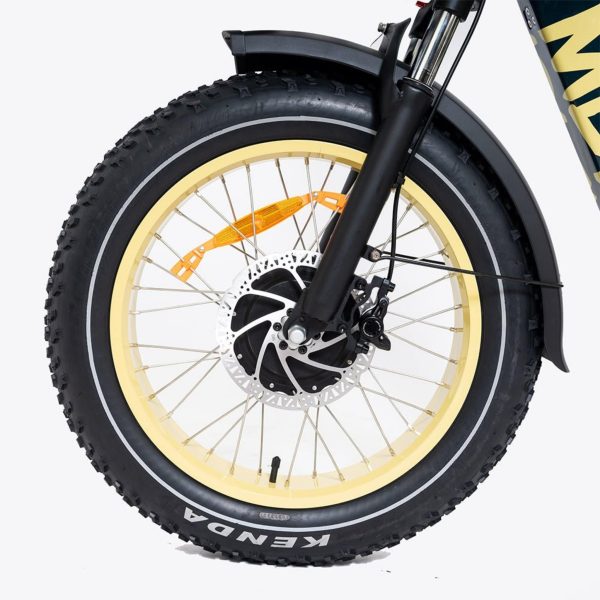 750W Foldable Electric Trike - 48V 14Ah Fat Tire 3 Wheel E-Bike with Baskets - product image 7