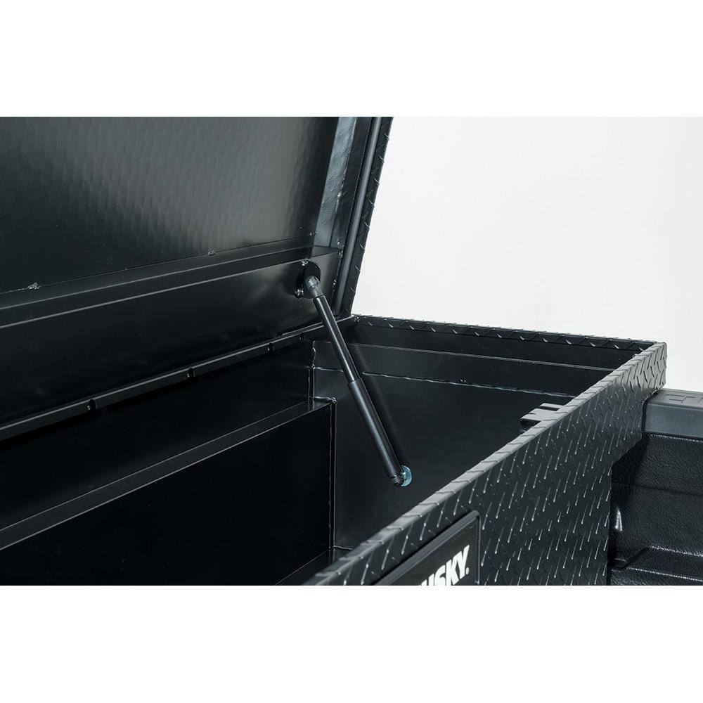 Aluminum Low Profile Saddle Truck Tool Box with Lock, Weather Seal & Sliding Tray for Toyota Tacoma - product image 5